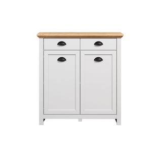 trendteam Flukommode Landside Sideboard Anrichte Schuhschrank grau 91x95x41 cm