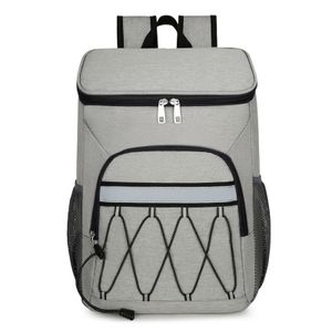 Kuehlrucksack, auslaufsicher, isolierter Lunch-Rucksack fuer Damen und Herren, Strand, Camping, Picknick, Angeln, Wandern