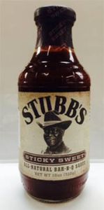 Stubb`s Sticky Sweet Bar-B-Q Sauce 450 ml