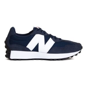 New Balance 327 Wildleder-Sneaker, Blau 46.5 EU