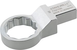Einsteck-Ringschlüssel 36mm 22x28mm Stahlwille
