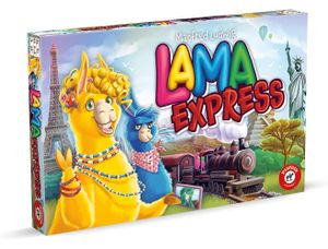 Piatnik - Lama Express Spiel Kinder Entdecken Brettspiel