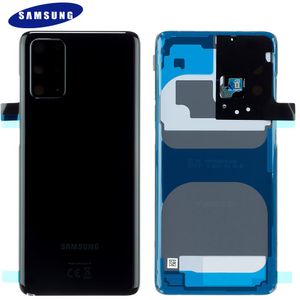 Original Samsung Galaxy S20 Plus G985F / S20 Plus 5G G986B Cosmic Black / Schwarz Akkudeckel Battery Cover Backcover Rückseite GH82-22032A / GH82-21634A