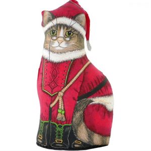 FIDDLER´S ELBOW Türstopper Katze Santa mit Brille - Weihnachten
