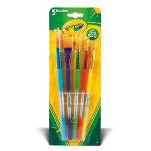 Crayola Blister 5 sortierte Pinsel