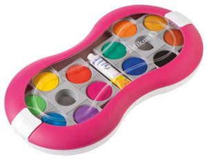 Pelikan Deckfarbkasten Space+ 12 Farben pink