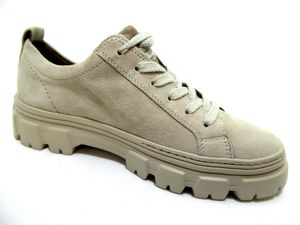 Paul Green Super Soft Sneaker - Grau Nubukleder Größe: 40 Normal