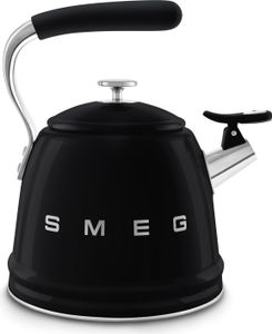 Smeg WKF01BL Wasserkocher 2,3 l Schwarz, Edelstahl