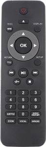 Náhradný diaľkový ovládač pre DVD prehrávač Philips DVP5982C1/37B DVP3350K
