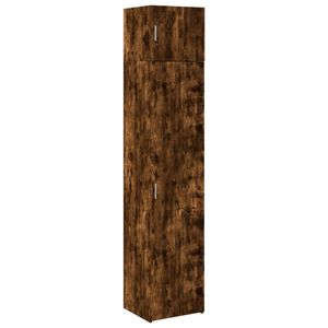 vidaXL Vysoká skriňa úzka údený dub 45x42,5x225 cm materiál na báze dreva