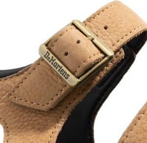 Dr. Martens Airwair Plateau Sandaletten Damen 31383031363536 Beige 39 1/2 EU