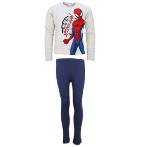 Marvel Spiderman Kinder Schlafanzug Pyjama Shirt Hosa – Bunt / 134/140