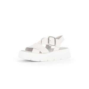 Gabor Damen Plateau Sandale creme