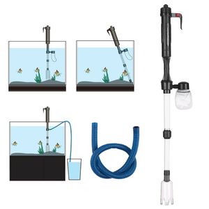 Elektrische Aquarium Wasser Wechsler Sand Waschmaschine Vakuum Siphon Betrieben Kies Reiniger Aquarium Reinigungswerkzeug