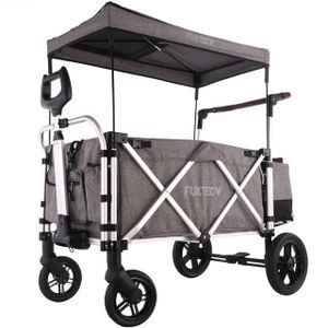 FUXTEC Luxus Bollerwagen CTL-900  Premium Grau