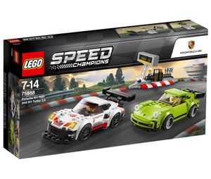 LEGO® Speed Champions Porsche 911 RSR und 911 Turbo 3.0, 75888