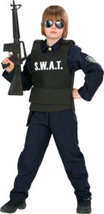 S. W. A. T. Weste Kinderweste - SWAT Spezial Komando Polizei flexibel