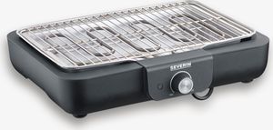 SEVERIN Tischgrill mit Grillrost PG 8554 PG 8554 aus Kunststoff, schwarz