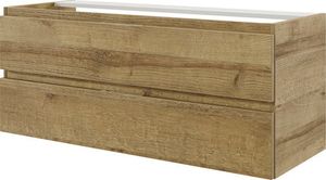 Waschtischunterschrank Pelipal Xpressline 4035 BxHxT 116 x 48,2 cm x 43,5 cm Frontfarbe eiche riviera 4035.471102