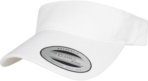 Curved Visor Cap, Vorgebogener Schirm - Farbe: White - Größe: One Size