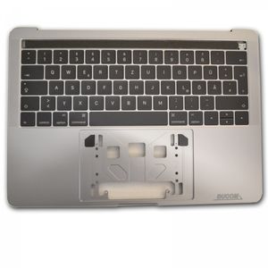 A1706 DE Topcase mit Tastatur Beleuchtet 2016 Palmrest grau für Apple Macbook Pro 13"