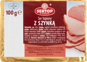 Syrové kocky so šunkou Sertop 100 G