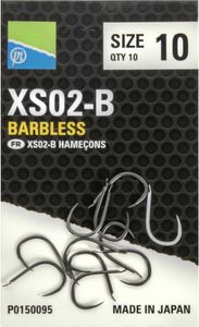 Preston XS02-B Hooks Size 14 10st.