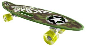 Skateboard 24 x 7 with handle Skids Control Military