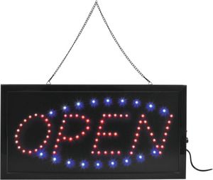 EUROLITE LED Schild OPEN classic