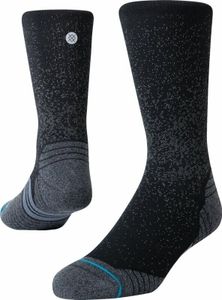 Stance Run Crew Black S Laufsocken