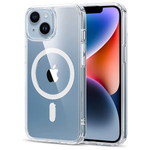 Schutzhülle für iPhone 14 Hülle kompatibel mit MagSafe Transparent Silikon Case