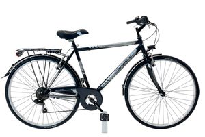 Citybike Canellini Moving 28' Herren Sthal - Schwarz Matt