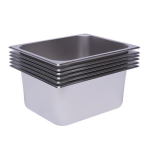 6 Pack Dinner Plate Steam Table Pans, 6 Inch Deep Restaurant Steam Table Pans Commercial, Stainless Steel Hotel Pan 6 Pack Dinner Plate Steam Table Pans, 6 Inch Deep Restaurant Steam Table Pans Commercial, Stainless Steel Hotel Pan