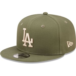 New Era 9Fifty Snapback Cap - Los Angeles Dodgers oliv - S/M