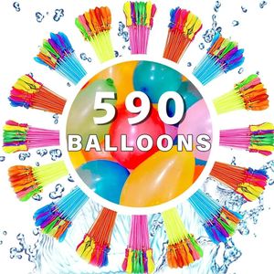Wasserbomben luftballons，Wasserbomben Selbstschließend,Water Balloons für Kinder, Sommer