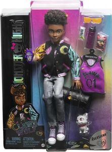 MATTEL Monster High Clawd Wolf Puppe 0
