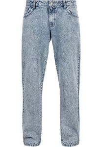 Urban Classics Hose Loose Fit Jeans Light Skyblue Acid Washed-40/32