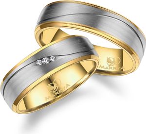 MARRYA Titan Ringe Trauringe Eheringe Partnerringe TI-50 MARRYA Titan Ringe Trauringe Eheringe Partnerringe TI-50