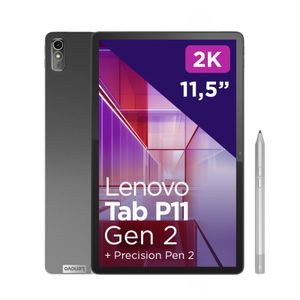 Lenovo Tab P11 128 GB 29,2 cm (11,5") Mediatek 4 GB Wi-Fi 6E (802.11ax) Android 12 Gray