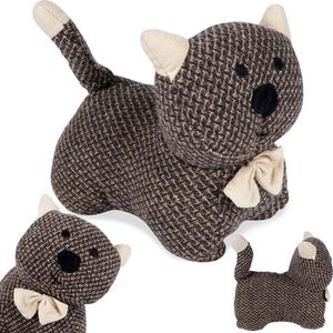 Stopper Türstopper Türbremse Türhalter Türfeststeller braun Katze