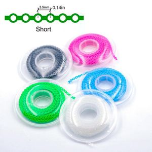 1pcs Dental orthodontische Material Kieferorthopädische Elastische Power Kette, elastisches Gummiband power chain mittel zufällige Farbe