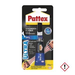 Pattex Sekundenkleber Ultra Gel Extra Stark Lösemittelfrei 10g