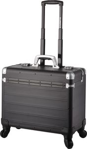 Alumaxx® 45169 Pilotný kufor Pandora - Vozík, čierny matný