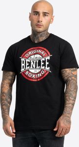 Benlee Boxing Logo Kurzarm-t-shirt Schwarz XL Mann Schwarz XL