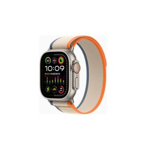 Apple Watch Ultra 2 49mm Orange/Beige Trail Loop - S/M