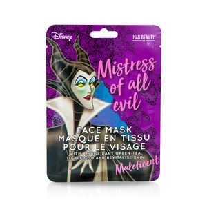 Mad Beauty Disney Gesichtsmaske Maleficent - Böse Hexe "Mistress of all evil" Tuchmaske, Pflegemaske