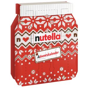 Nutella Adventskalender gefüllt mit Ferrero Nutella Produkten 528g