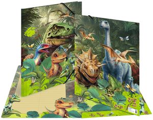 HERMA Eckspannermappe "Dino World" Karton DIN A3