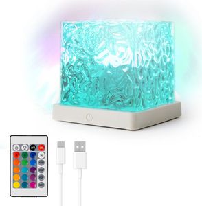 InnovaGoods Dobíjací LED projektor Aurora Borealis Boralamp - projektor polárnej žiary, ideálny na relaxáciu