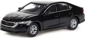SKODA Octavia IV Modellauto 12cm aus Metall Modell Auto Spielzeugauto Spielzeug Kinder Geschenk 99 (Schwarz)